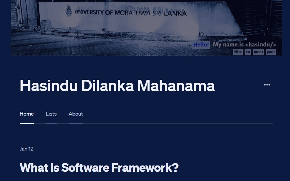 What Is Software Framework?